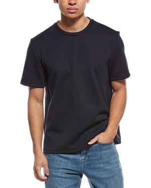 Tahari Interlock Scuba T-Shirt - Black