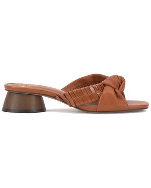 Vince Camuto Leana Leather Sandal - Brown