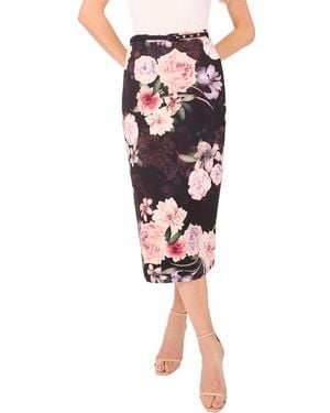 Ted Baker Celia Pencil Skirt - Red