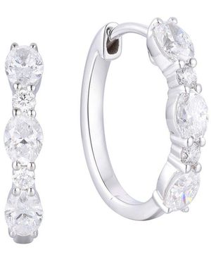 Gregg Ruth 14K 1.20 Ct. Tw. Diamond Earring - White