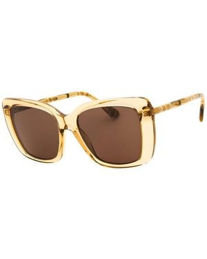 Burberry 54Mm Sunglasses - Brown