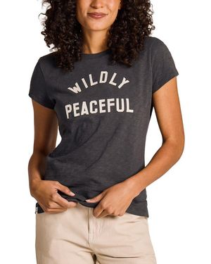 Life Is Good. Slub T-Shirt - Gray