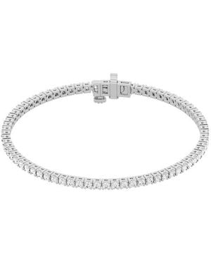 Lab Grown Diamonds 14K 3.00 Ct. Tw. Lab Grown Diamond Tennis Bracelet - White