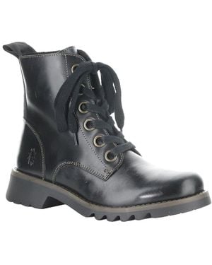 Fly London Ragi Leather Boot - Black