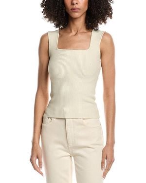 DL1961 Square Neck Top - White