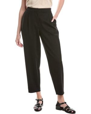 Eileen Fisher Ankle Lantern Trouser - Black