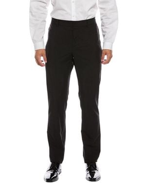 Valentino Wool & Mohair-Blend Pant - Black