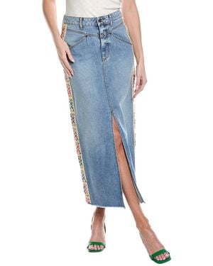 Johnny Was The Denim Skirt - Blue