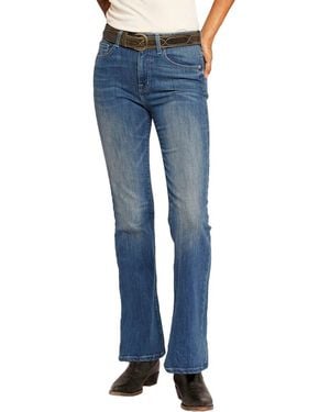 Current/Elliott Current/Elliott The Promenade Bay Bootcut Jean - Blue