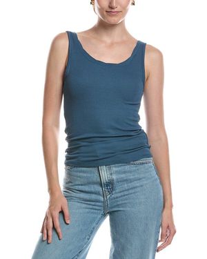 Splendid Twist Neck Tank Top - Blue