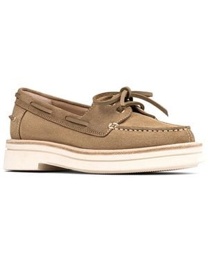 Donald J Pliner Lillith Leather Loafer - White