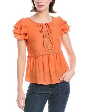 Nanette Lepore Blouse - Orange