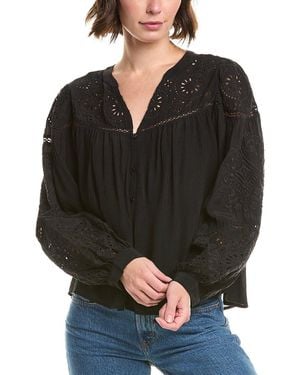 Velvet By Graham & Spencer Libby Top - Black