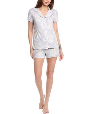 Tart Collections 2Pc Dixie Short Set - White