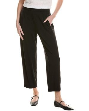 Eileen Fisher Lantern Ankle Pant - Black