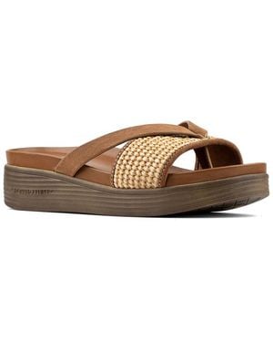 Donald J Pliner Farrah Sandal - Brown