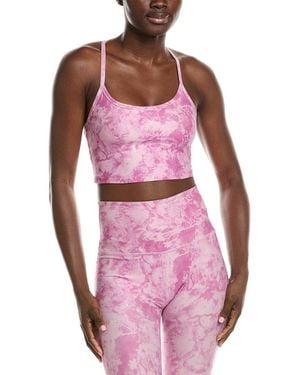 Beyond Yoga Softmark Slim Cropped Tank Top - Pink