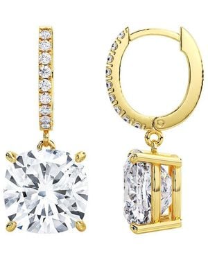 Lab Grown Diamonds 14K 3.50 Ct. Tw. Lab-Grown Diamond Earrings - Metallic