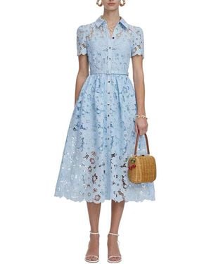 Vincent Shirt Dress - Blue