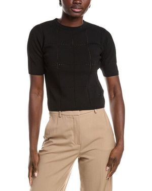 Max Mara Cadore Knit Top - Black