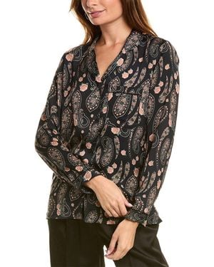 The Kooples Satin Shirt - Grey