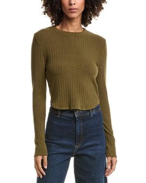 Bella Dahl Crop Top - Green