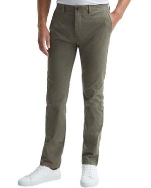 Reiss Pitch Washed Slim Fit Chino Pant - Grey