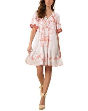 Hale Bob Lennox Mini Dress - Pink