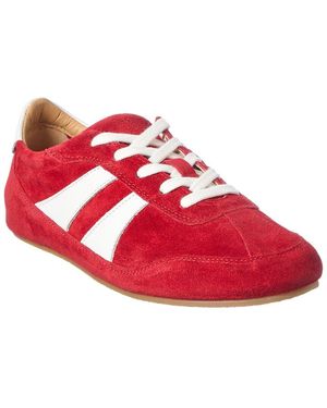 Madewell Oaklynne Suede Trainer - Red