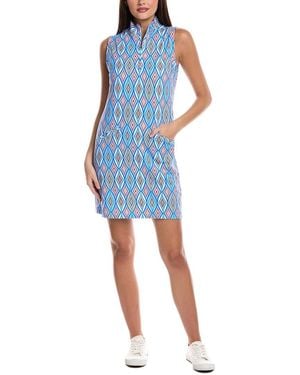 IBKUL Romina Polo Dress - Blue
