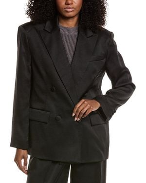 Kenneth Cole Boyfriend Jacket - Black