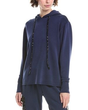 Ariella Scuba Hoodie - Blue