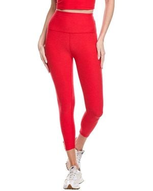 Beyond Yoga High Waist Capri - Red