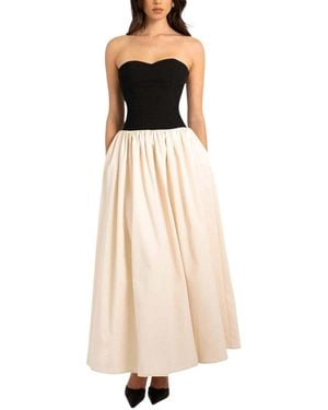 VIBI Midi Dress - Natural