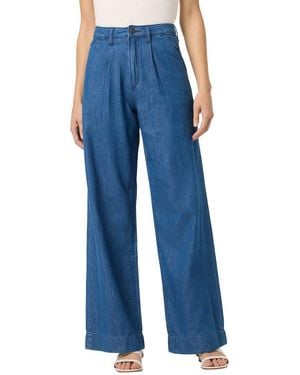 Joe's Jeans Wide Leg Pleated Trouser Melisande Jean - Blue