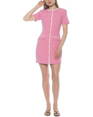Alexia Admor Elan Jacket Dress - Pink