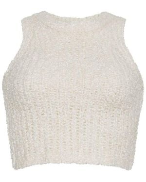 Adam Lippes Liana Top - Natural