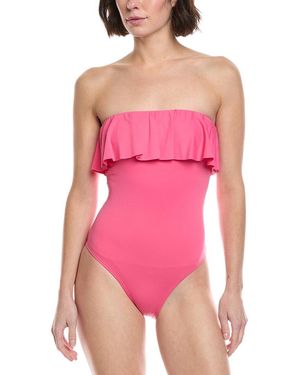 Kate Spade Ruffle One-Piece - Pink