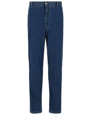 Brioni Straight Leg Denim Jean - Blue