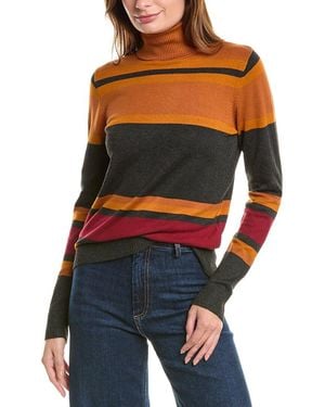 Joseph A Turtleneck Jumper - Red