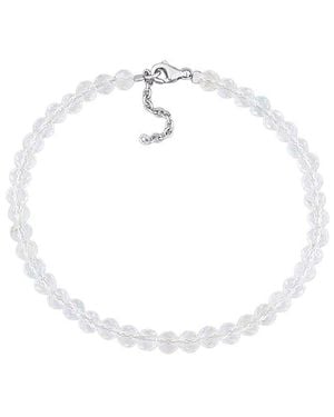 Rina Limor 6.82 Ct. Tw. Topaz Bead Bracelet - White