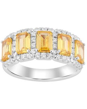 Brilliant Bloom 14K 3.00 Ct. Tw. Lab-Grown Diamond Ring - White