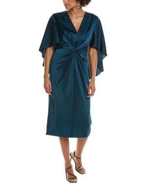 Halston Tomi Cocktail Dress - Blue