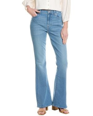 7 For All Mankind Ali High-Waist Marrakech Classic Flare Jean - Blue