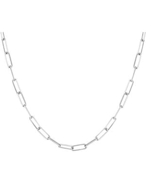 Karma and Luck Plated Chain Necklace - Natural