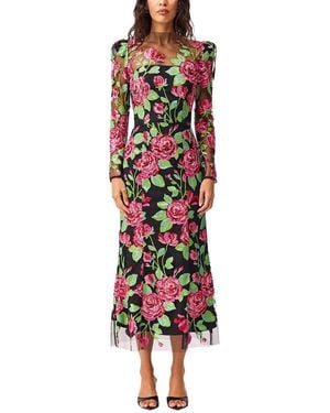 Elliatt Lyra Midi Dress - Red