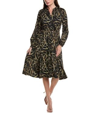 Tahari Maxi Dress - Black