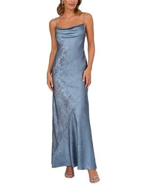 Adrianna Papell A-Line Dress - Blue