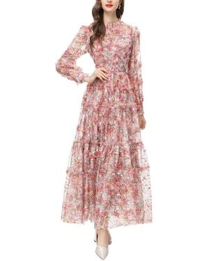 LIONELLO SALVI Maxi Dess - Pink