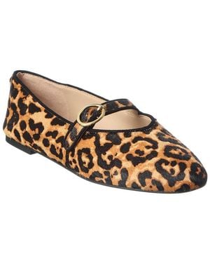 Stuart Weitzman Kyra Haircalf Mary Jane - Brown